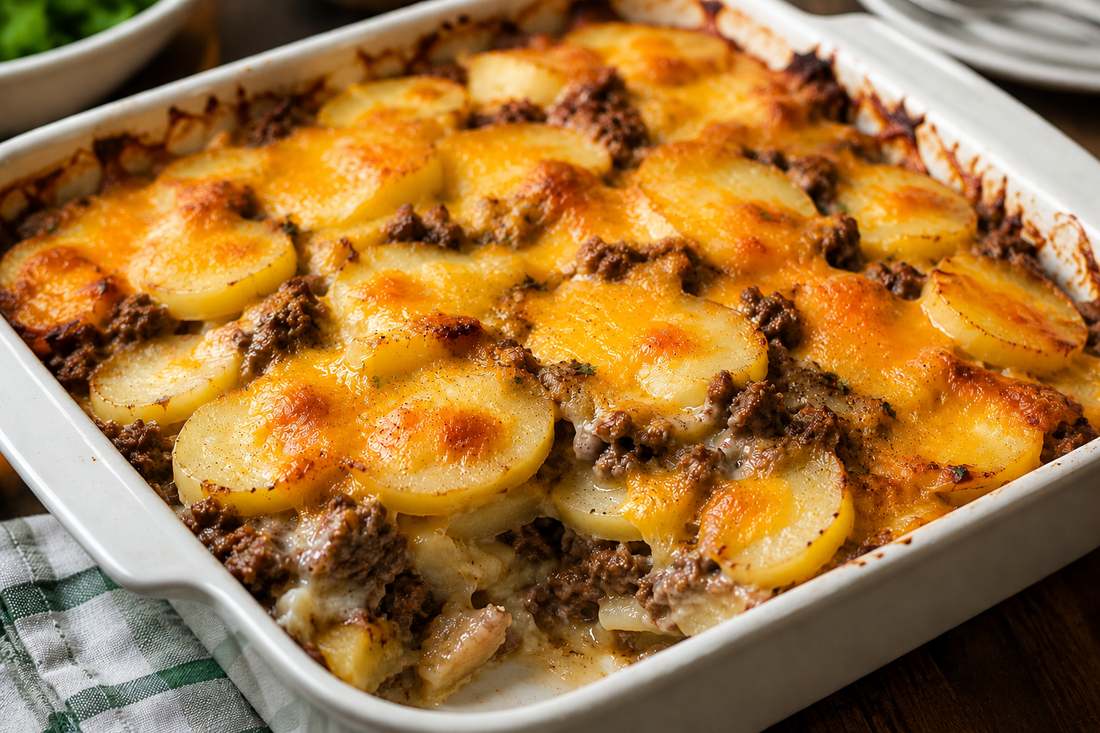 Hamburger Potato Casserole